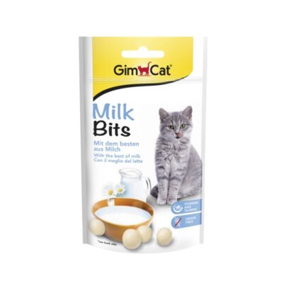 Gimcat Milk Bits Sütlü Kedi Ödül Tableti 40 gr