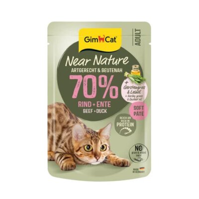 Sığır ve Ördekli Tahılsız Yetişkin Kedi Konservesi, 85 gr
