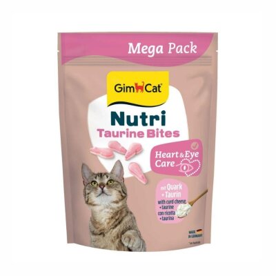 Gimcat Nutri Taurinli ve Lor Peynirli 425 gr Kedi Ödül Tableti