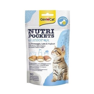 Gimcat Nutripockets Taurinli Junior Kedi Ödülü 60 gr