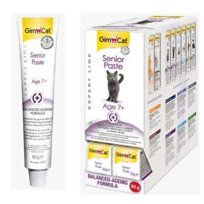 Gimcat Expert Line Senior Yaşlı Kedi Macunu 50 gr