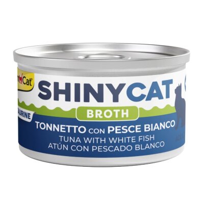 Gimcat Shinycat Sosta Beyaz Balıklı Ton Konservesi 70 gr