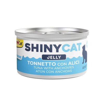 Gimcat ShinyCat Sosta Ançüezli Ton Balıklı Kedi Konservesi 70 gr