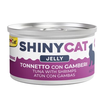Jöle İçinde Karidesli Ton Balıklı Tamamlayıcı Kedi Maması 70 gr
