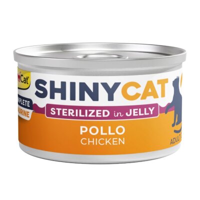 Gimcat Shinycat Jöle Tavuklu Kısırlaştırılmış Kedi Konservesi 70 gr