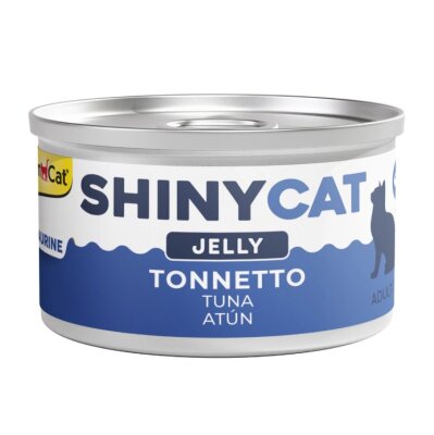 Gimcat Shinycat Soslu Jöleli %50 Ton Balıklı Kedi Konservesi 70 gr