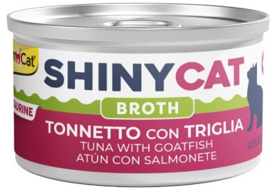 Gimcat Shinycat Sosta Ton ve Barbun Balıklı Kedi Konservesi 70 gr