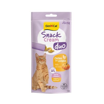 Tavuk ve Bal Kabaklı Krema Kedi Ödülü, 6x15 gr