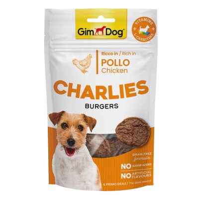 GimDog Charlies Tavuklu Burger Köpek Ödülü 70 gr