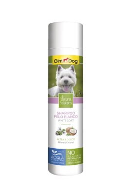 Gimdog Natural Solutions Beyaz Tüylü Köpek Şampuanı (250 ml)