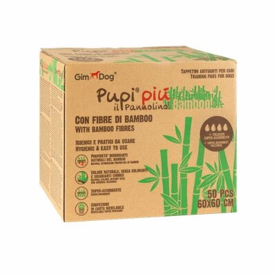 Gimdog Bambu Lifli Emici Köpek Çiş Eğitim Pedi 60x60 cm 50'li
