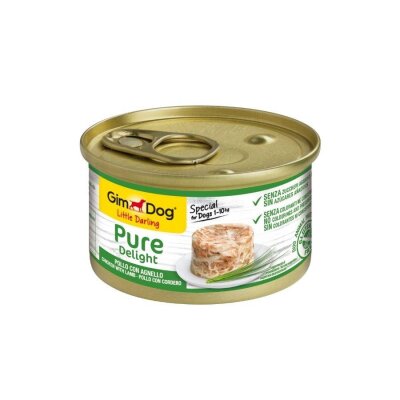 Gimdog Jöleli Tavuk-Kuzu Etli Yetişkin Köpek Konservesi 150 gr
