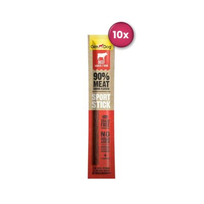 Gimdog Sport Sticks Tahılsız Sığır Etli Köpek Ödül Çubuğu 10 Adet