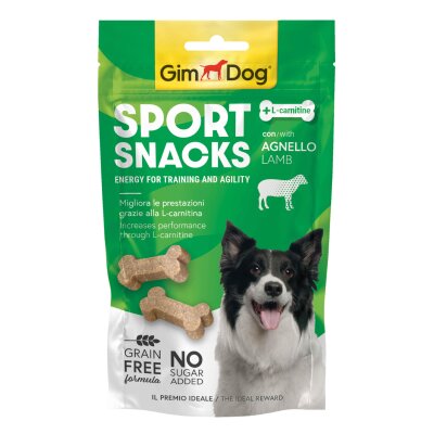 GimDog Sportsnacks Kuzulu Tahılsız Köpek Eğitim Ödülü (60 gr)
