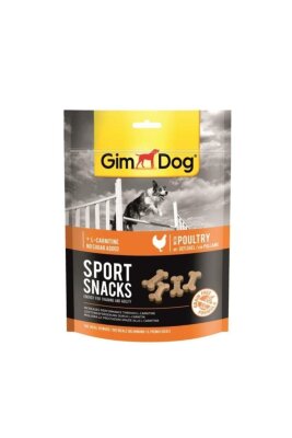 GimDog Sportsnacks Tavuklu L-Carnitinli Köpek Ödül Tableti 150 gr
