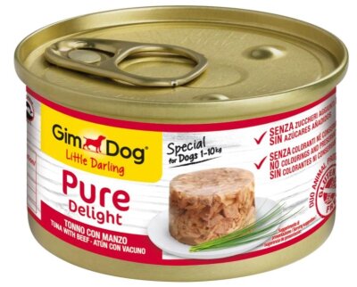 Ton Balıklı ve Biftekli Köpek Konservesi 85 gr