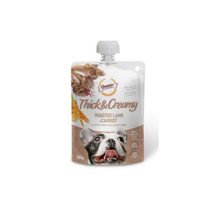 Gnawlers Kızarmış Kuzu ve Havuçlu Krema Köpek Ödülü 100 g