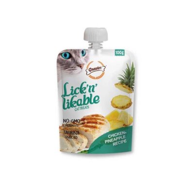 Gnawlers Tavuk ve Ananaslı Krema Kedi Ödülü 100 gr
