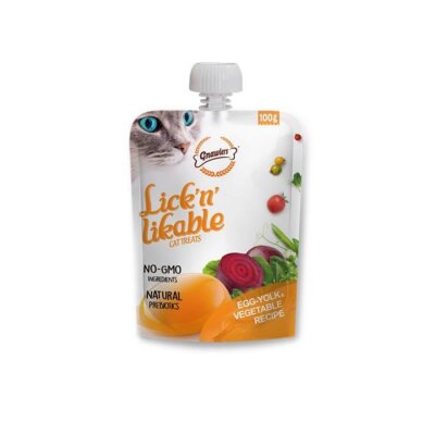 Gnawlers Yumurta Sarısı ve Sebzeli Krema Kedi Ödülü 100 gr