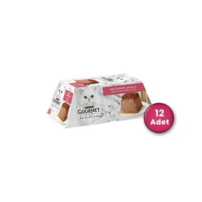 Gourmet Gold Revelations Sığır Etli Ezme Kedi Konservesi 12'li