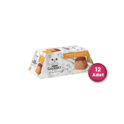 Gourmet Gold Tavuk Ezme 2x57 gr 12'li Yetişkin Kedi Konservesi