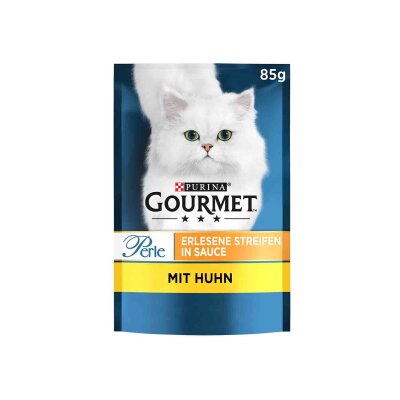 Gourmet Perle Izgara Tavuklu Mini Fileto Yaş Kedi Maması 85 gr