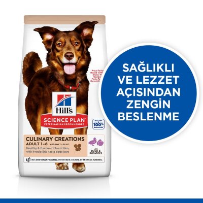 Hill's Science Plan Ördekli Patatesli Orta Irk Köpek Maması 14 kg