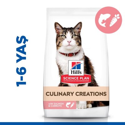 Somonlu ve Havuçlu Yetişkin Kedi Kuru Maması 1,5 kg
