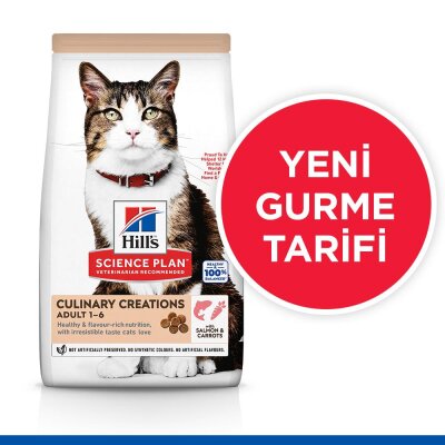 Somonlu ve Havuçlu Yetişkin Kedi Kuru Maması 1,5 kg