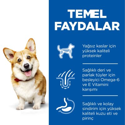 Hill's Science Plan Kuzulu Küçük Irk Yetişkin Köpek Maması 1,5 kg