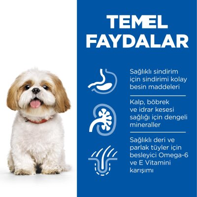 Hill's Science Plan +7 Yaşlı Küçük Irk Tavuklu Köpek Maması (1,5 kg)