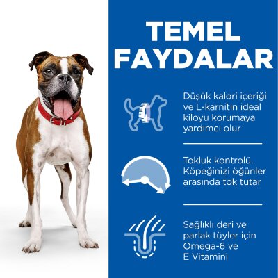 Hill's Science Plan Light Tavuklu Orta Irk Köpek Maması 14 kg