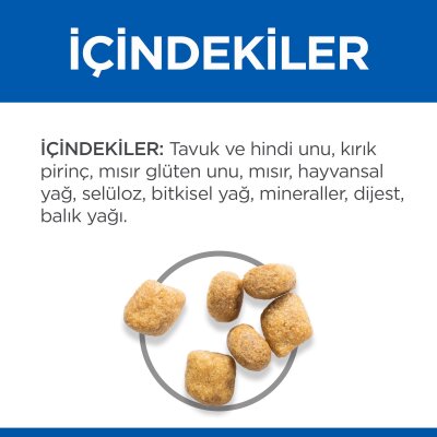Hill's Ağız ve Diş Sağlığı Tavuklu Yetişkin Kedi Maması 1,5 kg