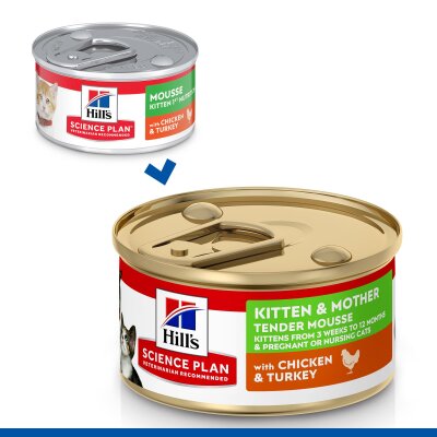 Hill's Science Plan Anne ve Yavru Kedi Püre Konserve 85 gr