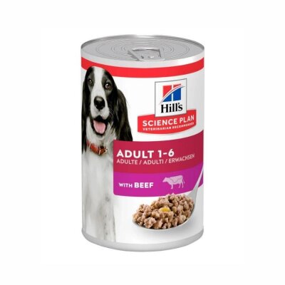 Hill's Science Plan Biftekli Orta Irk Köpek Konservesi 370 gr