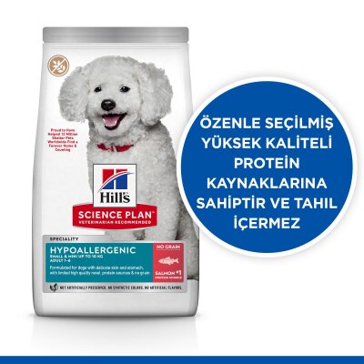 Hill's Science Plan Hipoalerjenik Somonlu Küçük Irk Köpek Maması