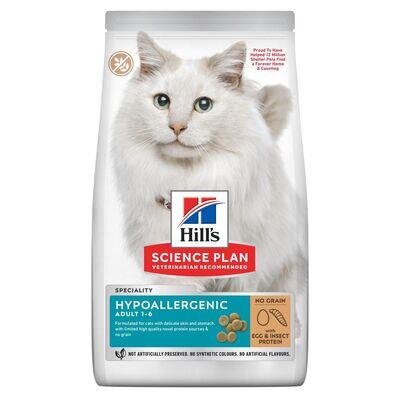 Hill's Yumurta ve Böcek Proteinli Hipoalerjenik Kedi Maması 1,5 kg