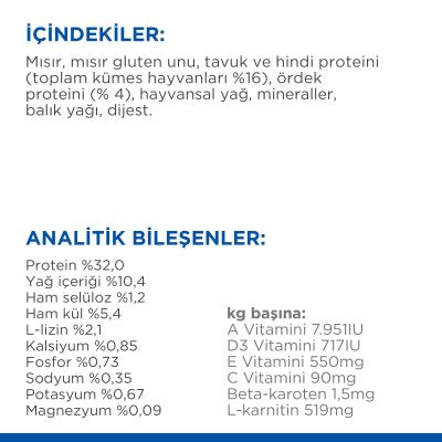 Hill's Science Plan Kısırlaştırılmış Ördekli Kedi Maması 3 kg