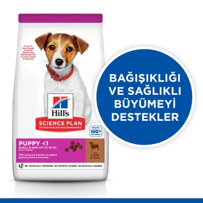 Hill's Kuzulu Pirinçli Küçük Irk Yavru Köpek Maması 3 kg