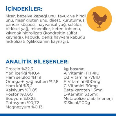 Hill's Science Plan Light Büyük Irk Tavuklu Köpek Maması 14 kg