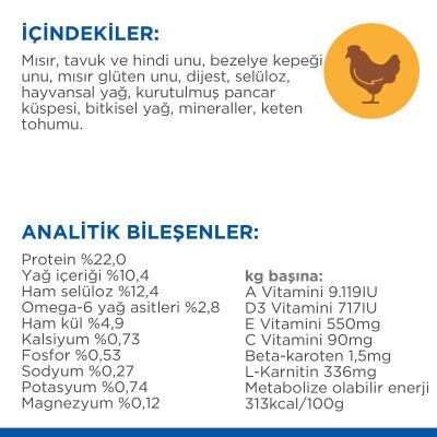 Hill's Light Tavuklu Orta Irk Yetişkin Köpek Maması 2,5 kg