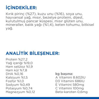 Hill's Science Plan Kuzulu Orta Irk Yavru Maması 12 kg + 2 kg Hediyeli