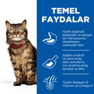 Hassas Mide ve Deri için Tavuklu 1,5 kg Yetişkin Kedi Maması