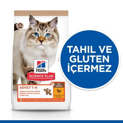 Tavuklu Tahılsız Yetişkin Kedi Kuru Maması 1,5 kg