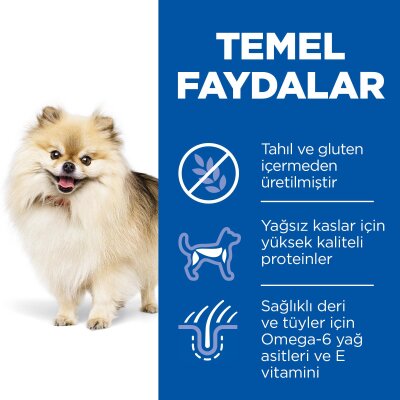 Tahılsız Ton Balıklı Mini Irk Yetişkin Köpek Maması 1,5 kg