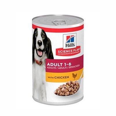 Hill's Science Plan Tavuklu Orta Irk Köpek Konservesi 370 gr