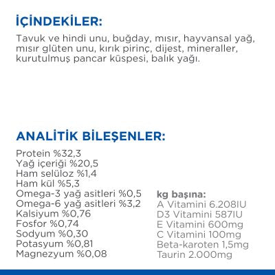 Hill's Science Plan Tavuklu Yetişkin Kedi Maması 3 kg