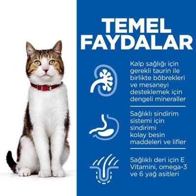 Hill's +7 Yaşlı Tavuklu Kedi Maması 3 kg