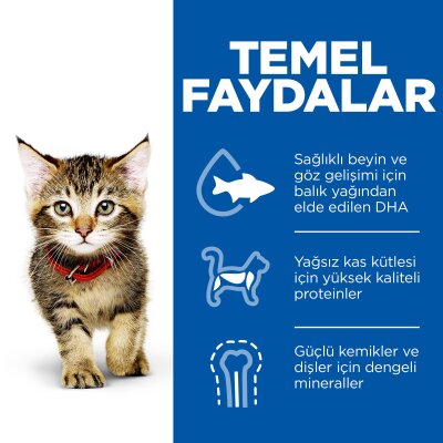 Hill's Science Plan Tavuklu DHA'lı Yavru Kedi Maması 3 kg