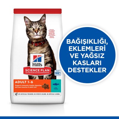 Hill's Science Plan Ton Balıklı Yetişkin Kedi Maması 1,5 kg